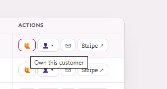 Renewalist customer lifecycle list showing onboarding, active customers, failed payments and cancellations